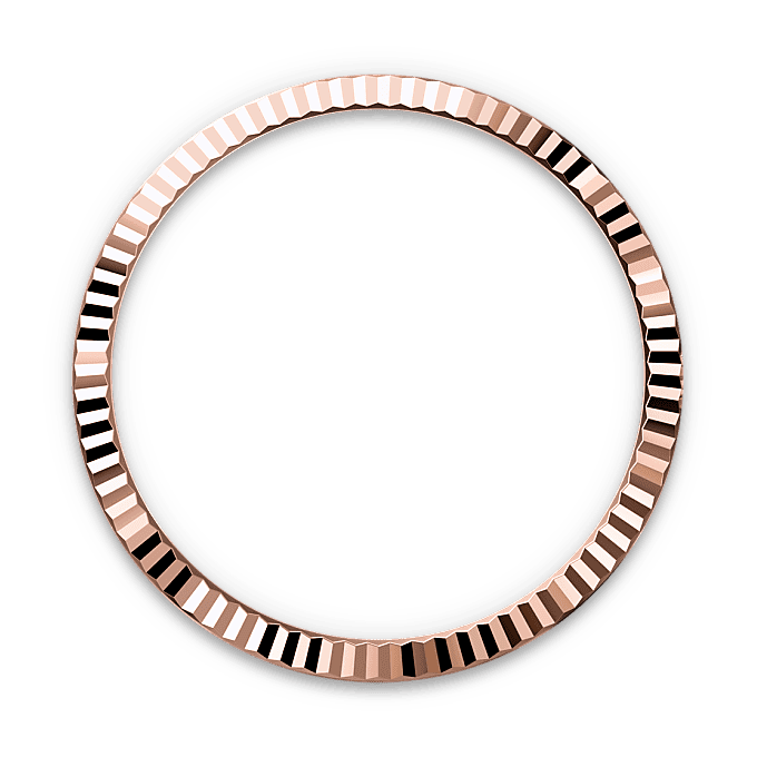 rolex Datejust em Rolesor Everose – combinação de aço Oystersteel e ouro Everose, m126231-0053 - Danglar