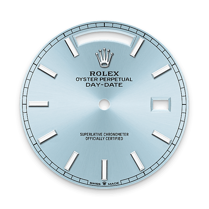 rolex Day-Date em Platina, m228236-0018 - Danglar