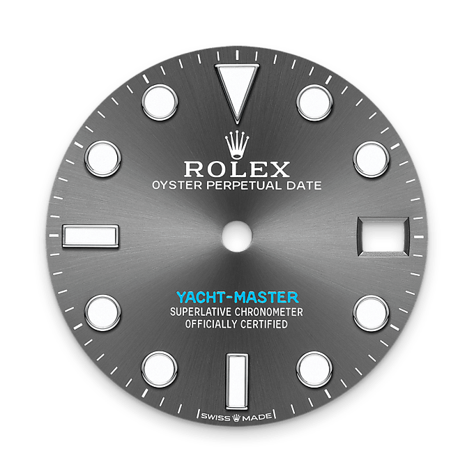 rolex Yacht-Master em Rolesium – combinação de aço Oystersteel e platina, m268622-0002 - Danglar