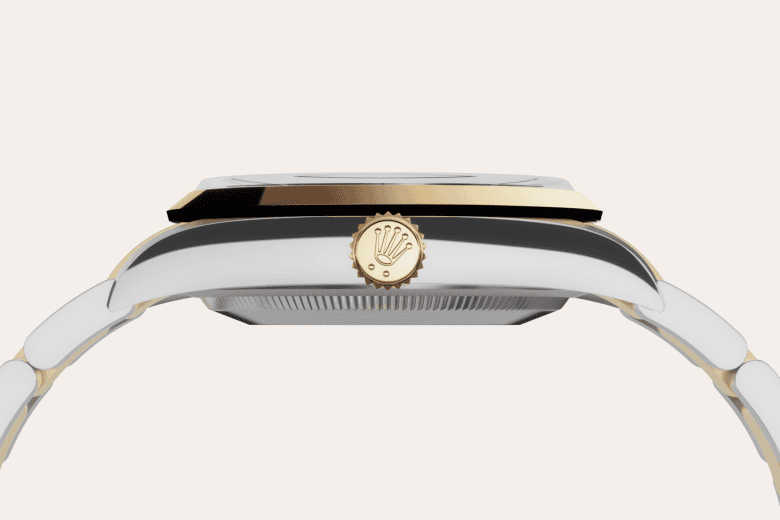 rolex Explorer em Rolesor amarelo – combinação de aço Oystersteel e ouro amarelo, m124273-0001 - Danglar