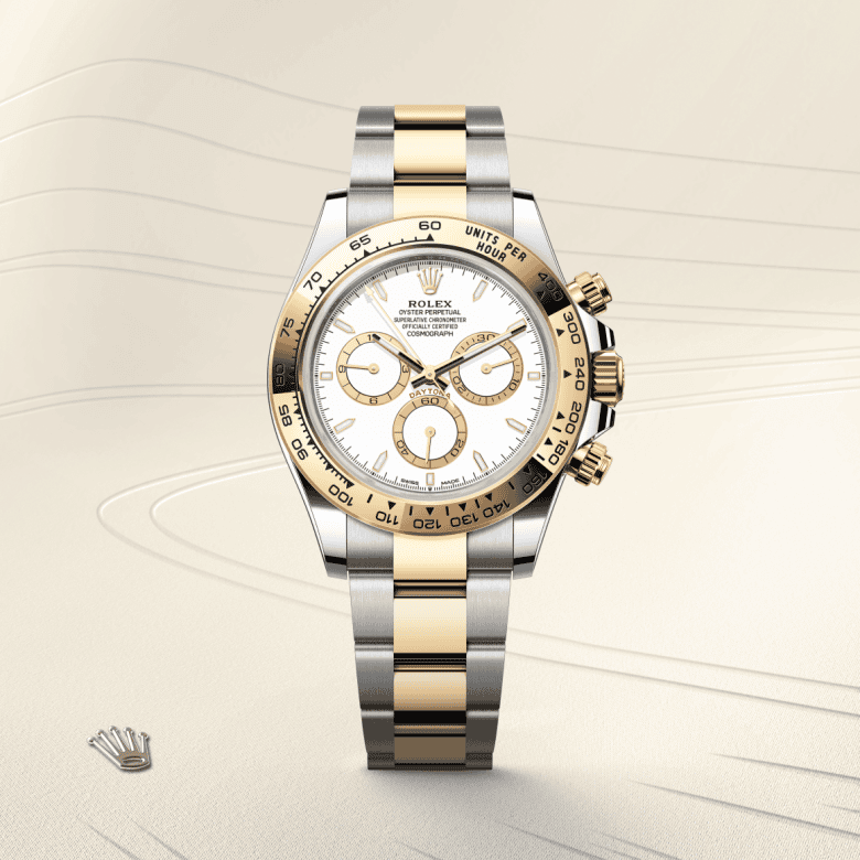 rolex Cosmograph Daytona em Rolesor amarelo – combinação de aço Oystersteel e ouro amarelo, m126503-0001 - Danglar