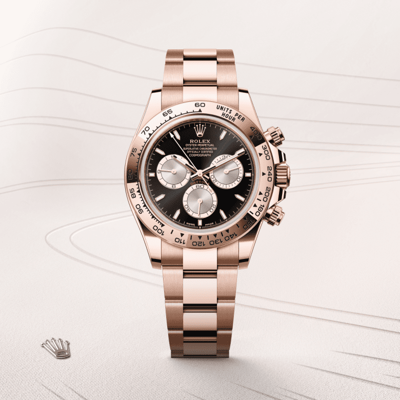 rolex Cosmograph Daytona em Ouro Everose 18 quilates, m126505-0001 - Danglar