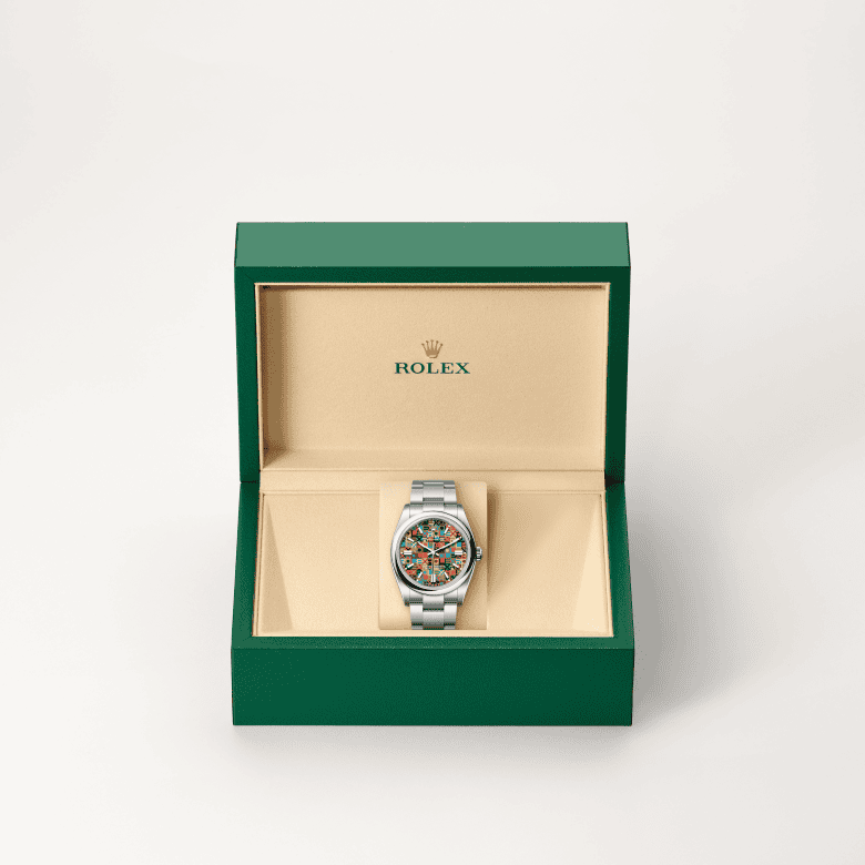 rolex Oyster Perpetual em Aço Oystersteel, m126000-0016 - Danglar