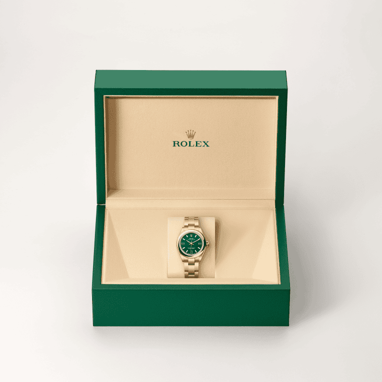 rolex Oyster Perpetual em Ouro amarelo 18 quilates, m276208-0002 - Danglar