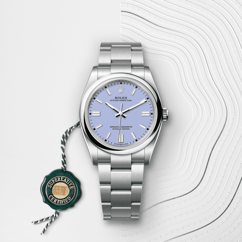 rolex Oyster Perpetual em Aço Oystersteel, m126000-0013 - Danglar
