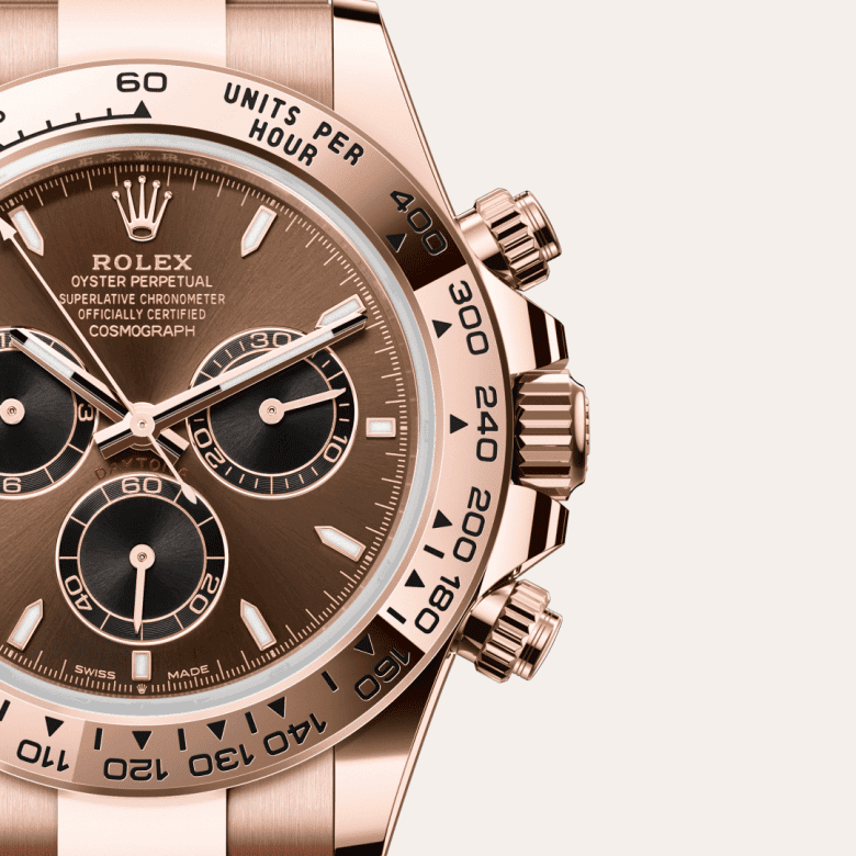 rolex Cosmograph Daytona em Ouro Everose 18 quilates, m126505-0005 - Danglar