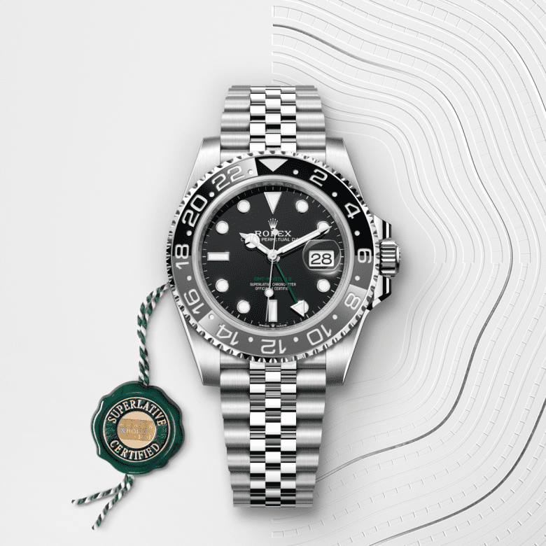 rolex GMT-Master II em Aço Oystersteel, m126710grnr-0003 - Danglar