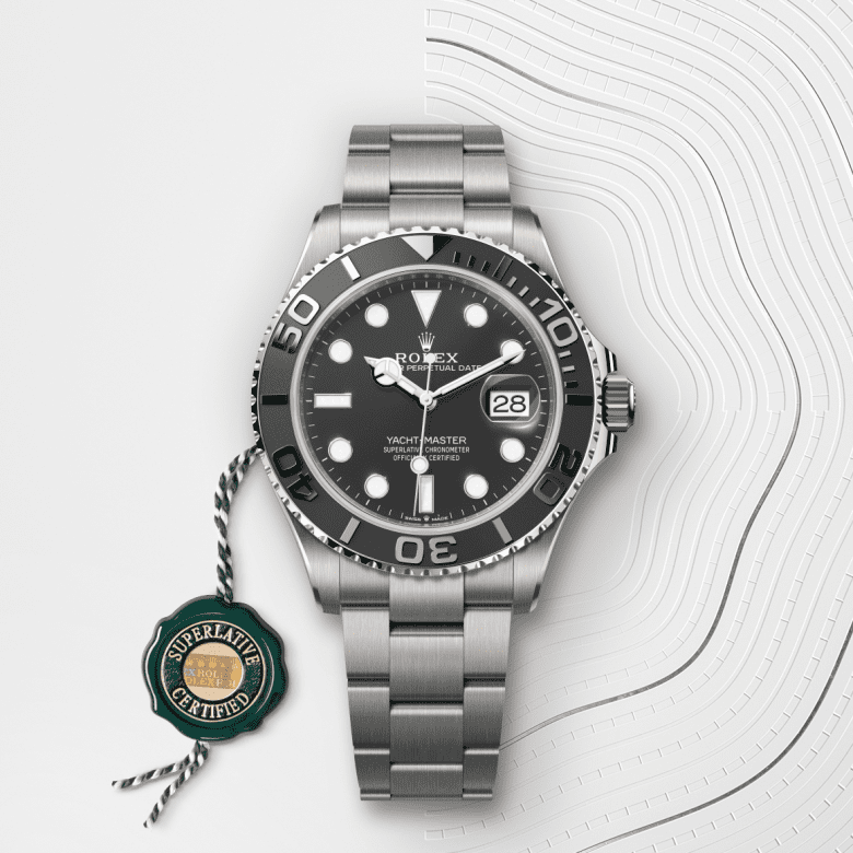 rolex Yacht-Master em Titânio RLX, m226627-0001 - Danglar