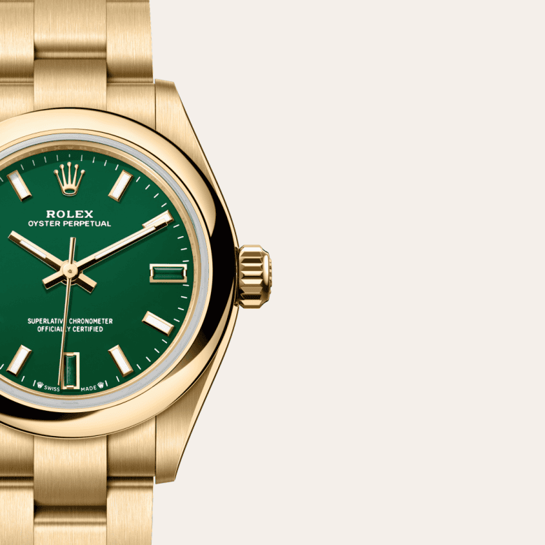 rolex Oyster Perpetual em Ouro amarelo 18 quilates, m276208-0002 - Danglar
