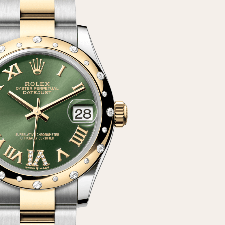 rolex Datejust em Rolesor amarelo – combinação de aço Oystersteel e ouro amarelo, m278343rbr-0015 - Danglar