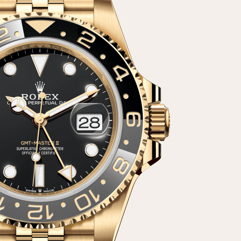 rolex GMT-Master II em Ouro amarelo 18 quilates, m126718grnr-0001 - Danglar