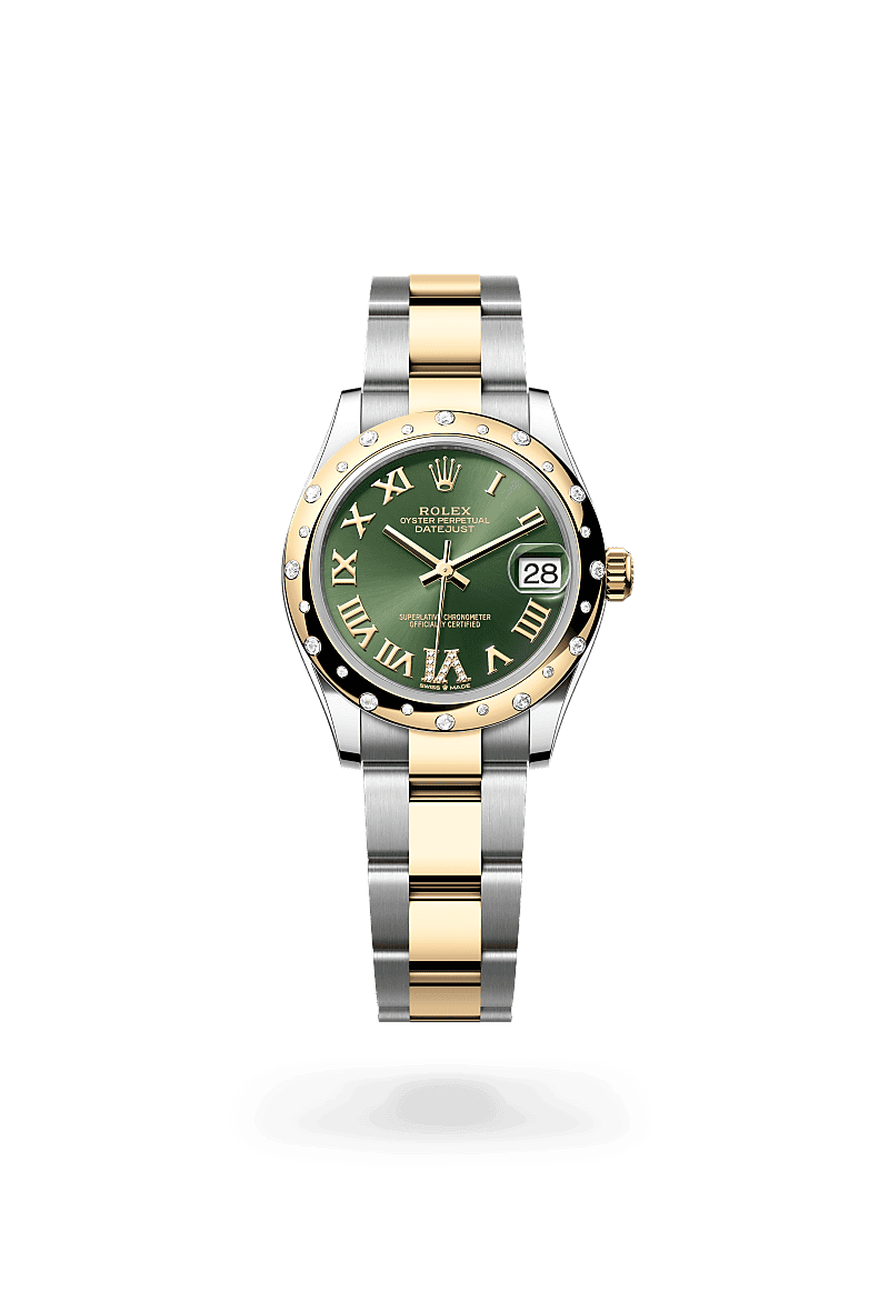 rolex Datejust em Rolesor amarelo – combinação de aço Oystersteel e ouro amarelo, m278343rbr-0015 - Danglar